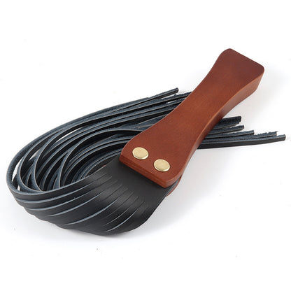 Leather Paddle and Whip